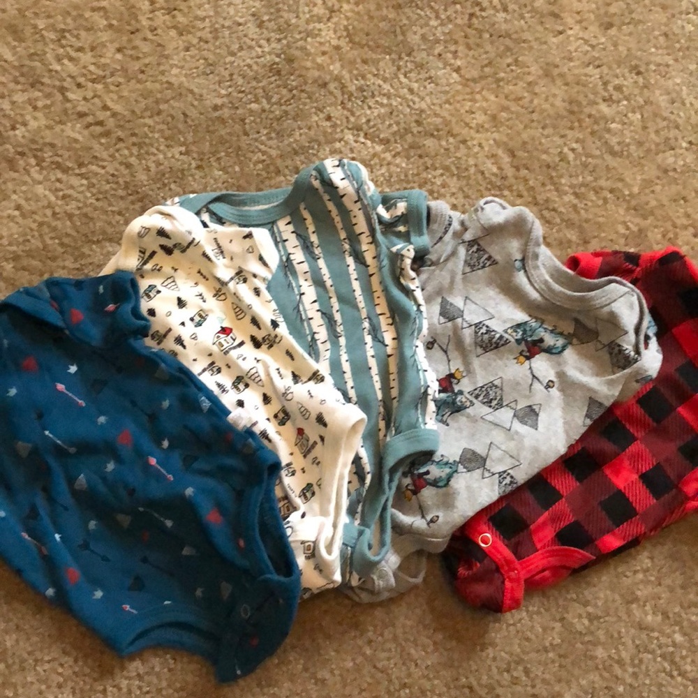Set of 5 Rosie pope onesies